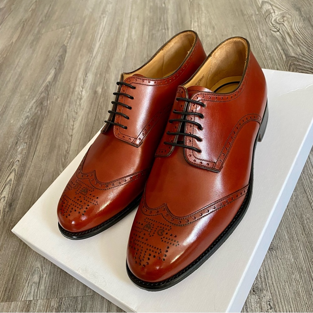 Vier Arcade Line Pac-Man Wingtip shoes